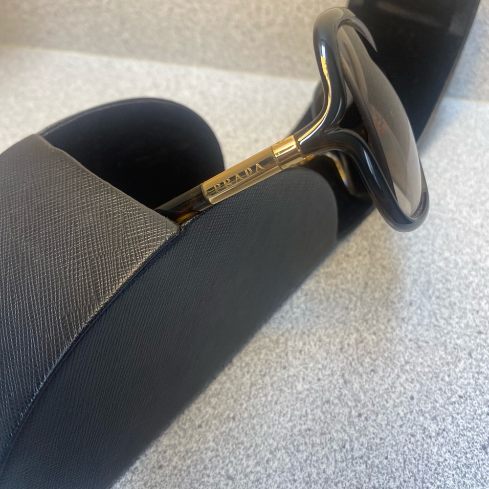 Prada Spr28l Tortoise Shell Oversized Sunglasses … - image 5